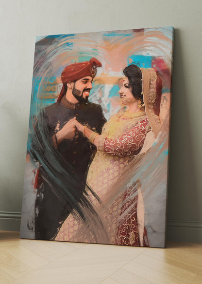 CUSTOM COUPLE PAINTING