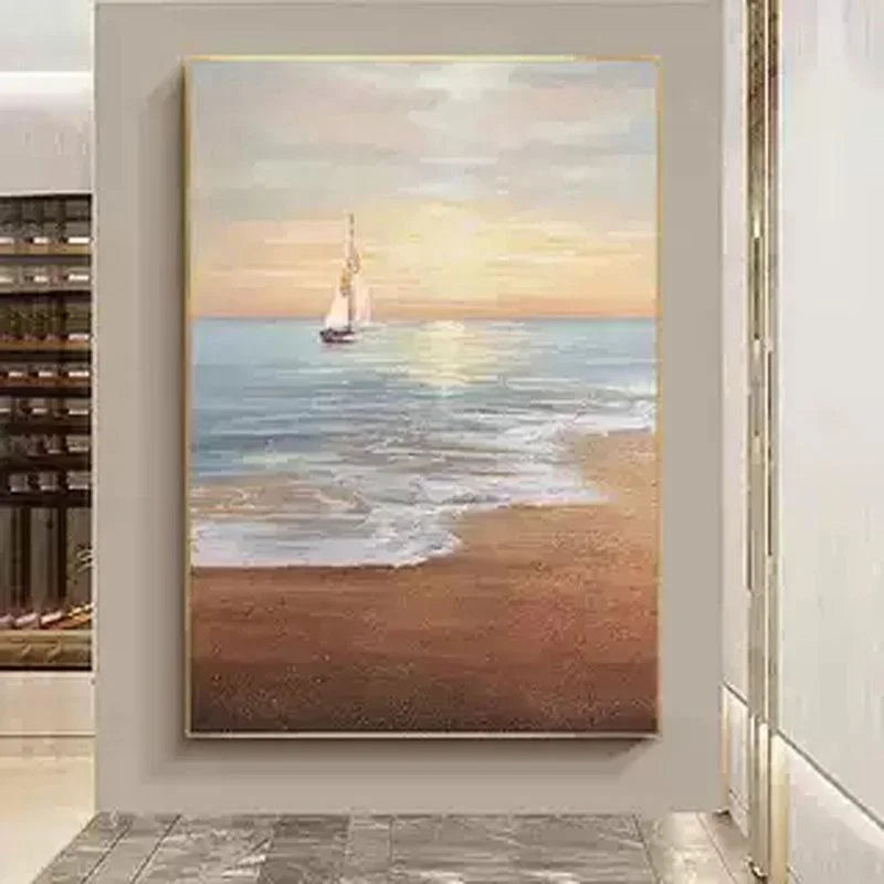 Sailing Sunset - Niaz Arts