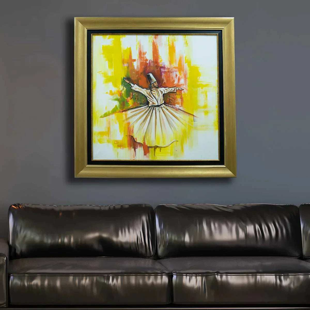 Malang Whirling Abstract - Niaz Arts