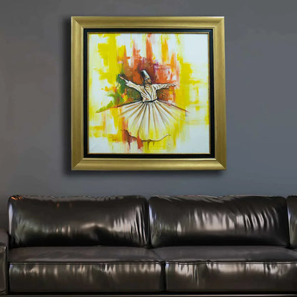 Malang Whirling Abstract - Niaz Arts