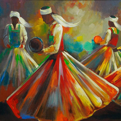 Malang Sufism Art - Niaz Arts