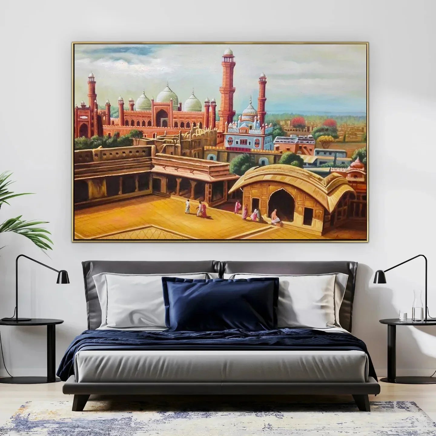 Badshahi Mosque View - Niaz Arts