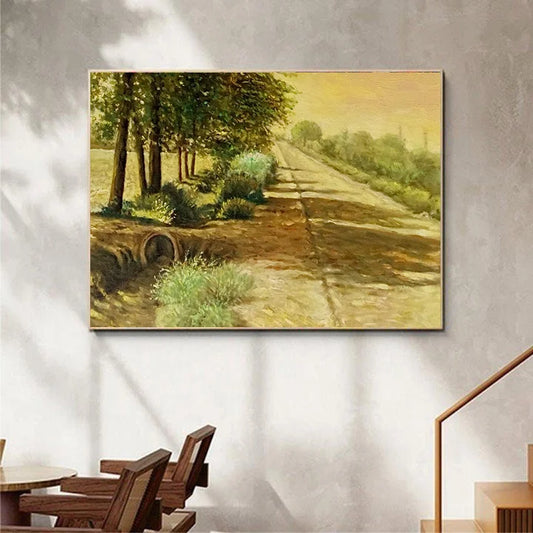 Vintage Village Scenery - Niaz Arts