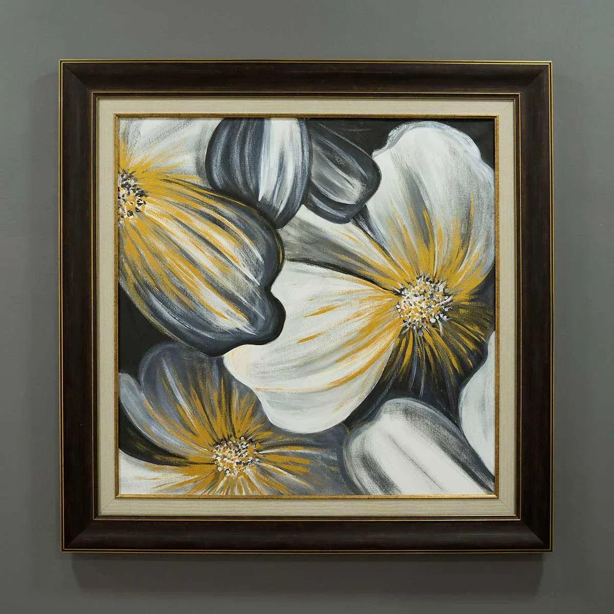 Colorful Abstract Floral Art - Niaz Arts