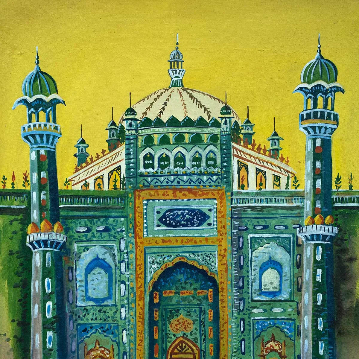 Old Village Mosque - Niaz Arts