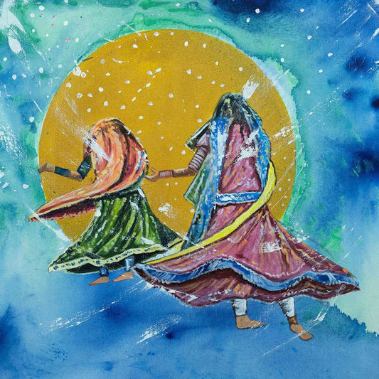 Figurative Abstract Colorful - Niaz Arts