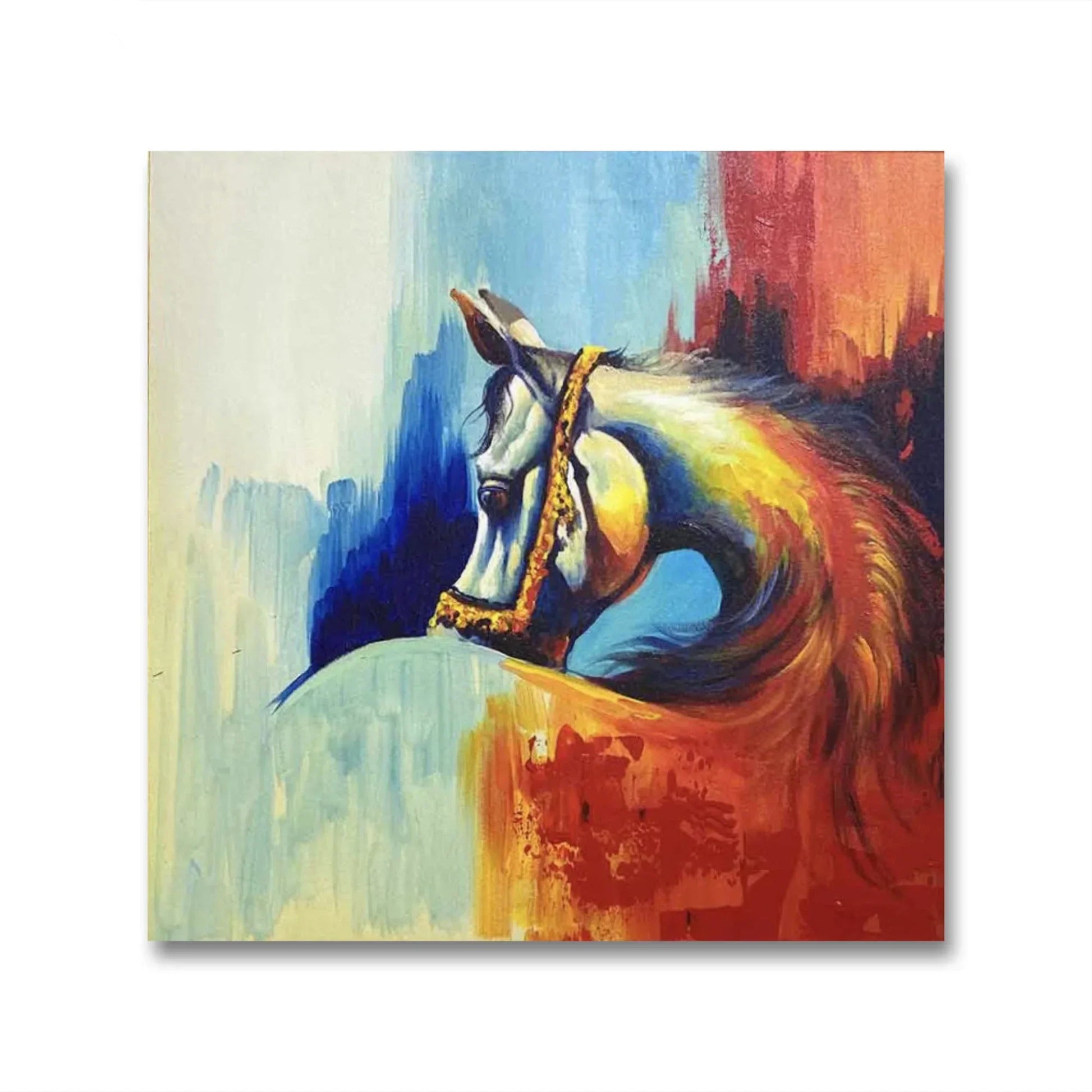 Abstract Stallion Horse - Niaz Arts