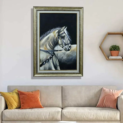 Arabian Black Horse - Niaz Arts