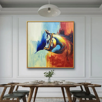 Abstract Stallion Horse - Niaz Arts