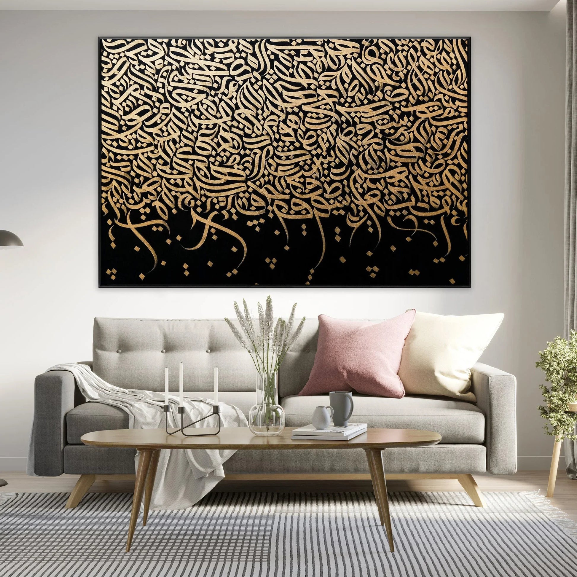 Golden Elegance Echoes - Niaz Arts